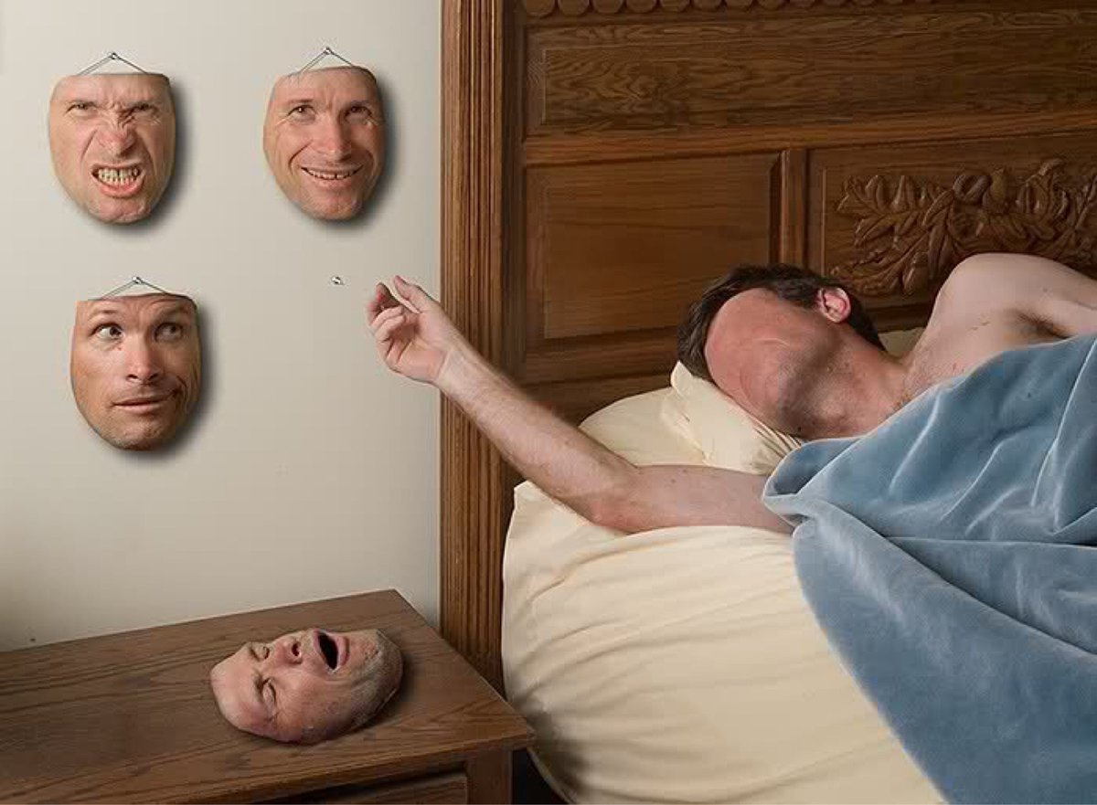 Masks. We all wear them